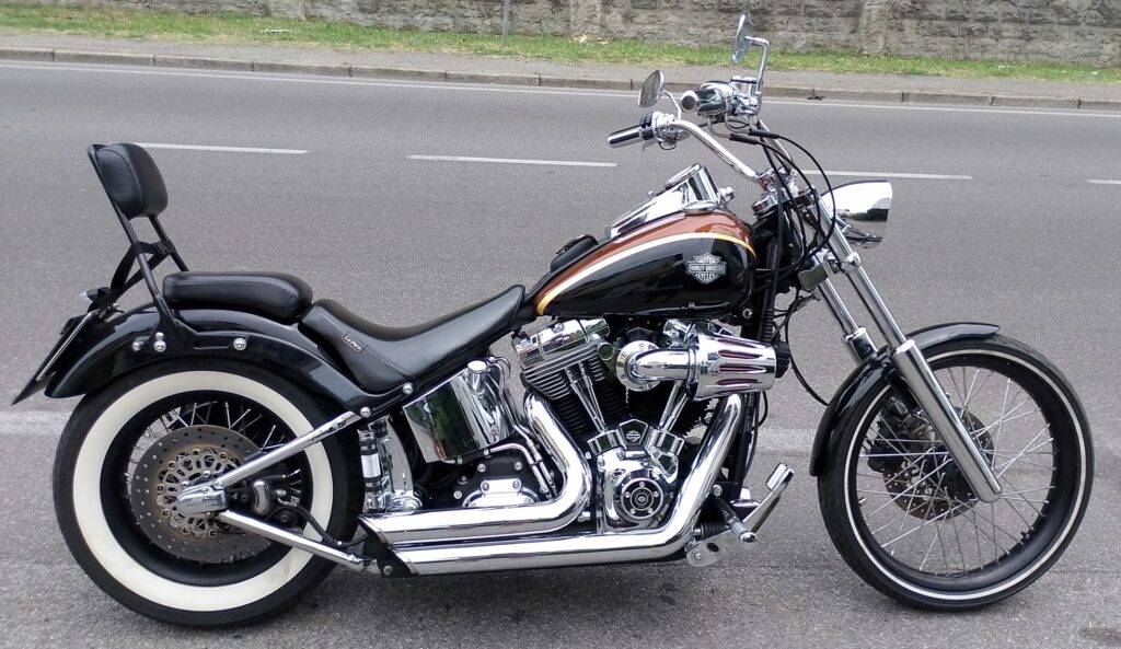 HARLEY DAVIDSON SOFTAIL BLACKLINE